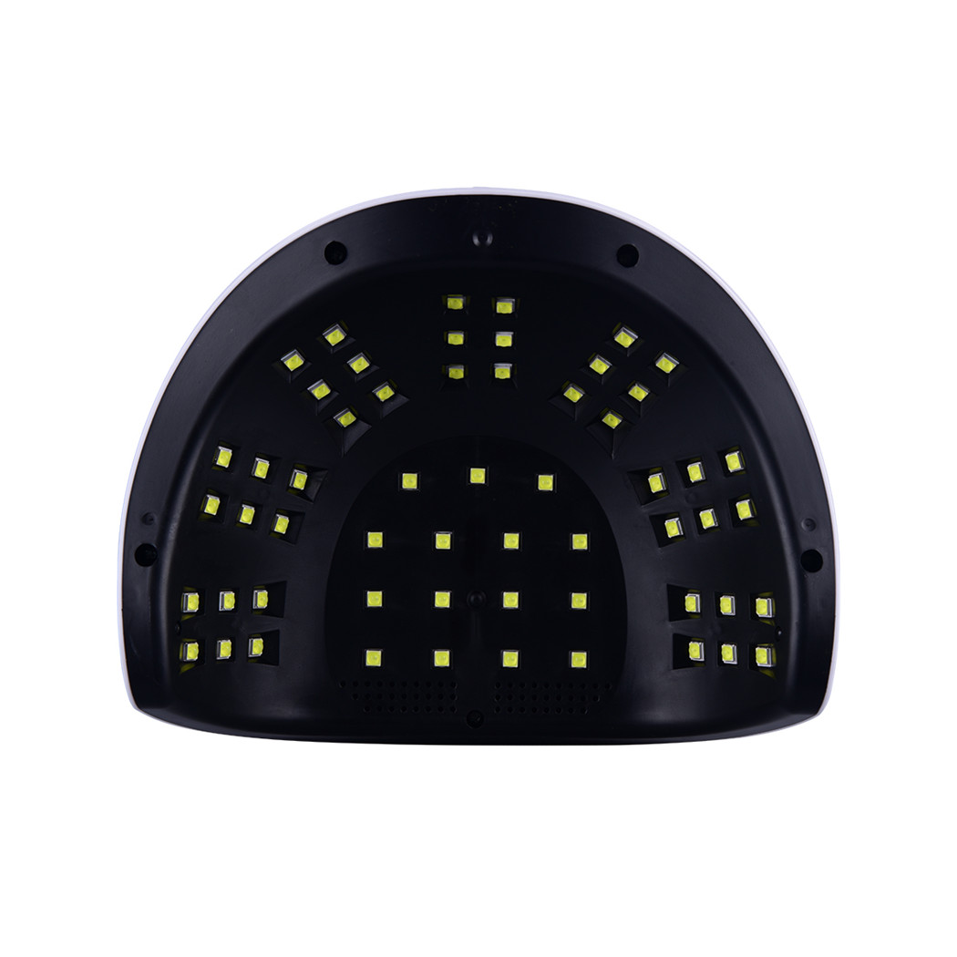 256W UV LED Nail Lamp Automatic UV Sensor Quick Nail Dryer 57 Lamp Beads Home Gel Manicure Nail Art Device with 4 Timers
