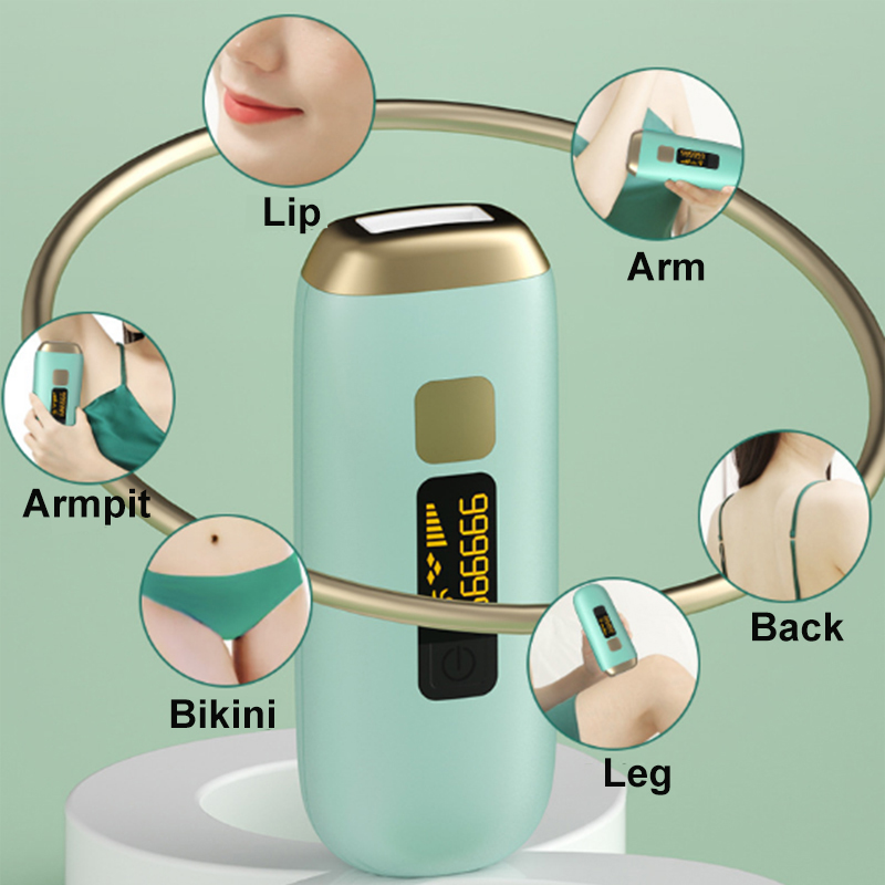 990000 Flash Permanent IPL Laser Hair Removal Machine Mini 3 In 1 Photoepilator Bikini Hair Removal Laser Epilator For Women