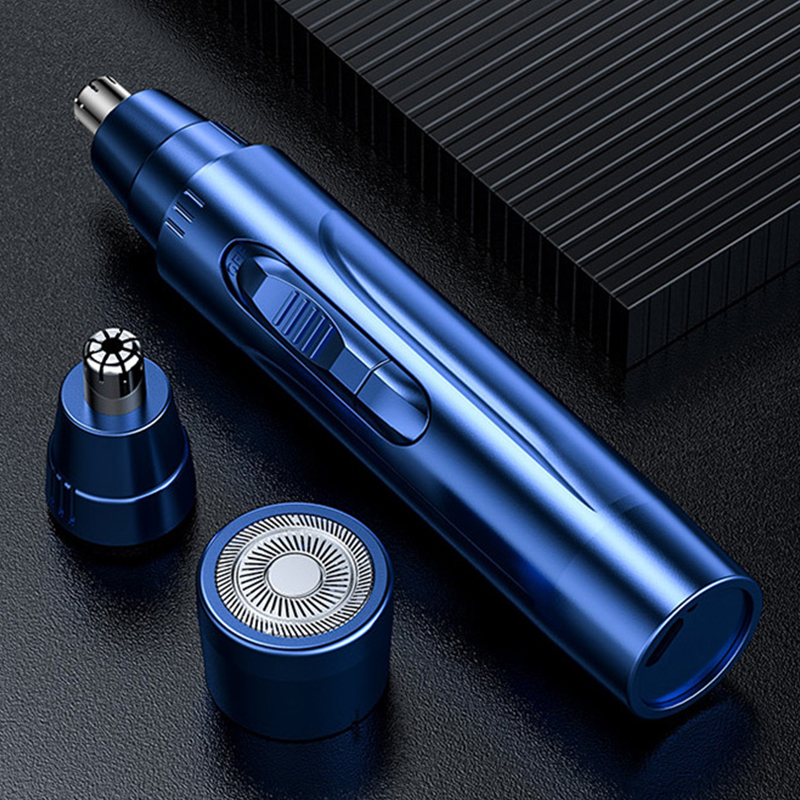 USB Rechargeable Nose Hair Clipper Nose Ear Hair Trimmer Electric Removal Beard Shaver Razor With Washable Blade Facial Care