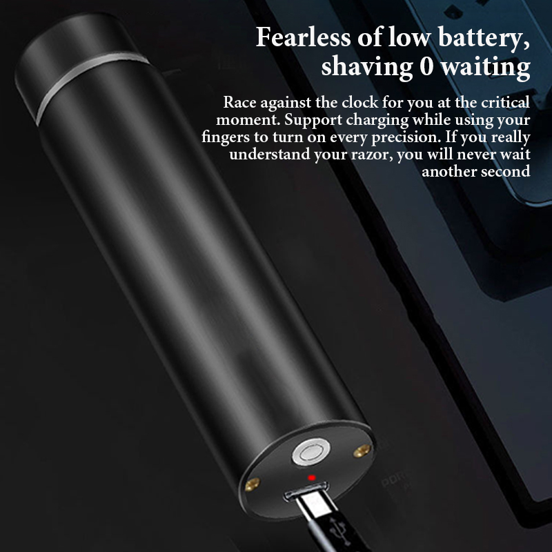 Mini Pocket Electric Shaver Razor For Ladies and Men USB Recargeable Hair Trimmer for Household Travel Portable Beard Shaving