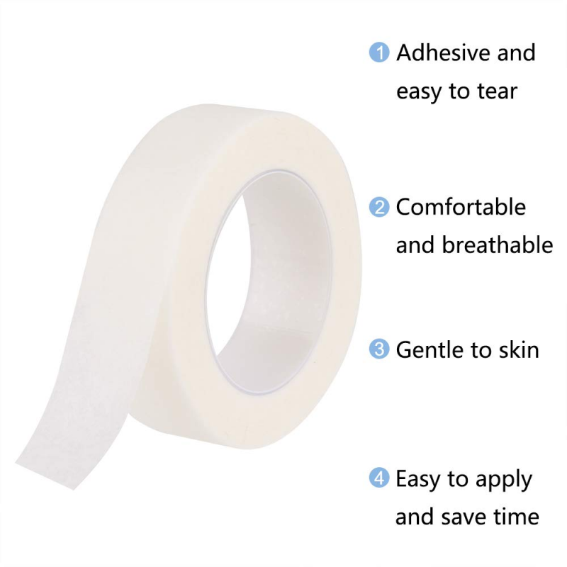 3Pcs 10pcs 20pcs/lot Tape Patches For Eyelashes Extension Under Eye Pads Eyelashes Makeup Tools False Eyelashes Stickers Paper