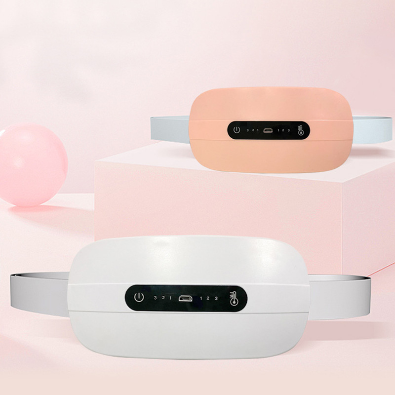 Waist Massager Electric Heating Pad Relief Back Or Waist Pain Belt Dysmenorrhea Relief Abdominal Heating Pad