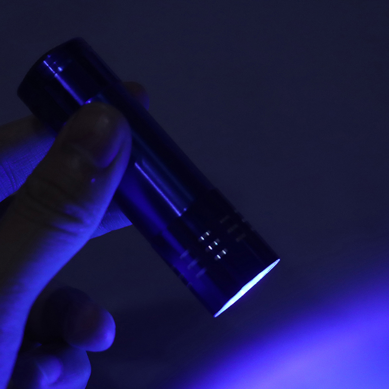 Mini 9 LED Lights Flashlight UV Lamp New Portable Nail Gel Mask Quick Drying Manicure Tool Nail Dryer Money detection Machine
