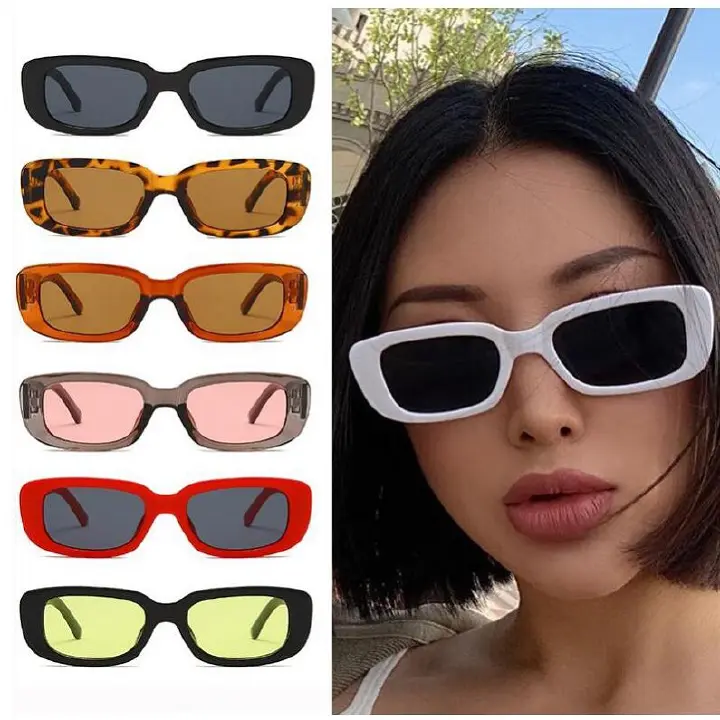 European And American Fashion Square Sunglasses Street Style Anti-Ultraviolet