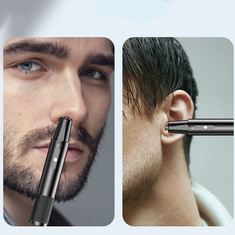 New Arrival Electric Shaving Nose Ear Trimmer Safe Face Care Rechargeable Nose Hair Trimmer For Men Shaving Hair Removal Razor Beard