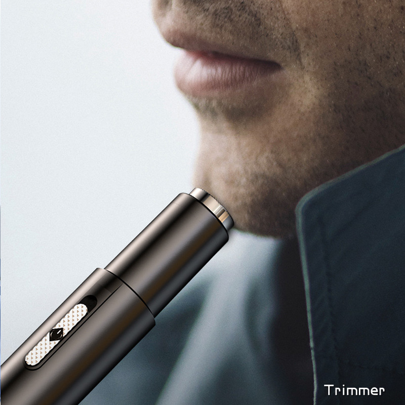 New Arrival Electric Shaving Nose Ear Trimmer Safe Face Care Rechargeable Nose Hair Trimmer For Men Shaving Hair Removal Razor Beard