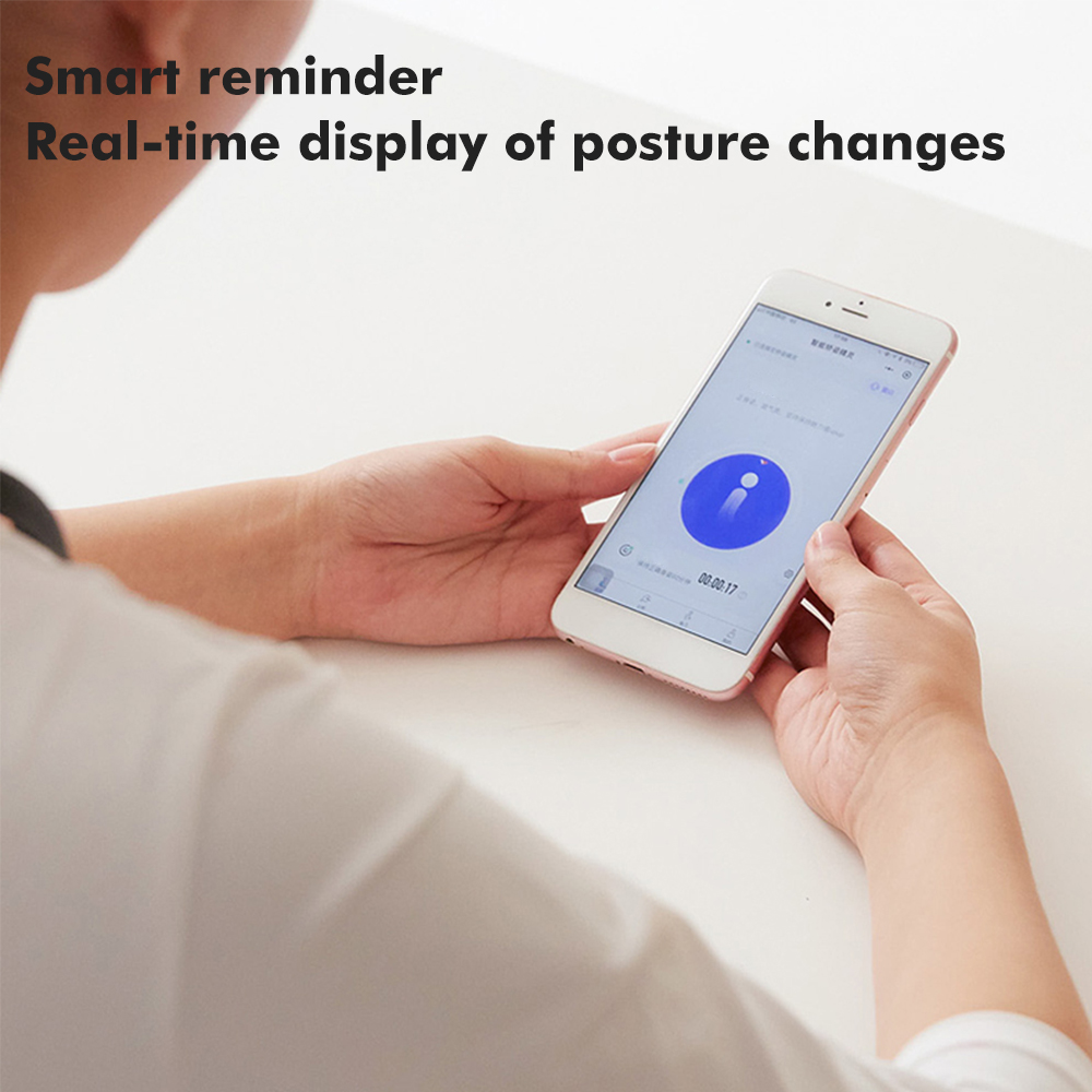 Hipee Intelligent Posture Correction Device Smart Reminder Correct Posture Wear Back Posture Training Monitoring Corrector Adult and Child Real-time Monitoring Correct Sitting Posture