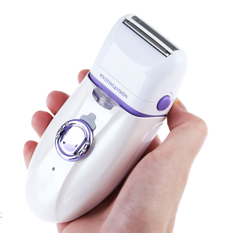 Mini 2 In 1 Hair Removal Machine Electric Rechargeable Female Epilator Women Lady Shaving Trimmer Bikini Legs Body Depilador
