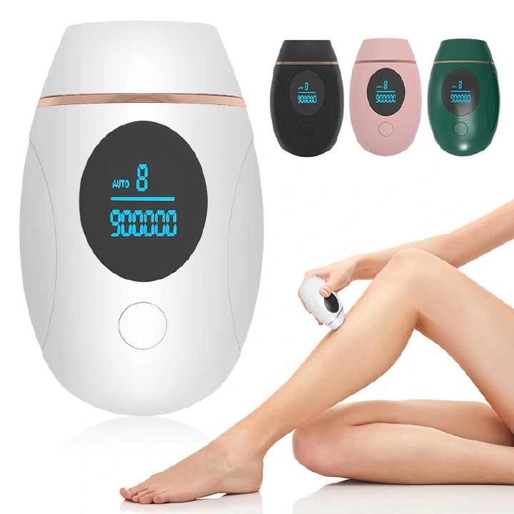 IPL Hair Removal Laser Epilator 900000 Flash Shaving And Hair Removal 8 Levels Permanent Epilator For Women Men Shaver Trimmer