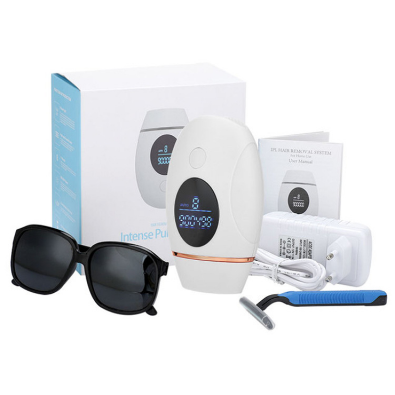 IPL Hair Removal Laser Epilator 900000 Flash Shaving And Hair Removal 8 Levels Permanent Epilator For Women Men Shaver Trimmer