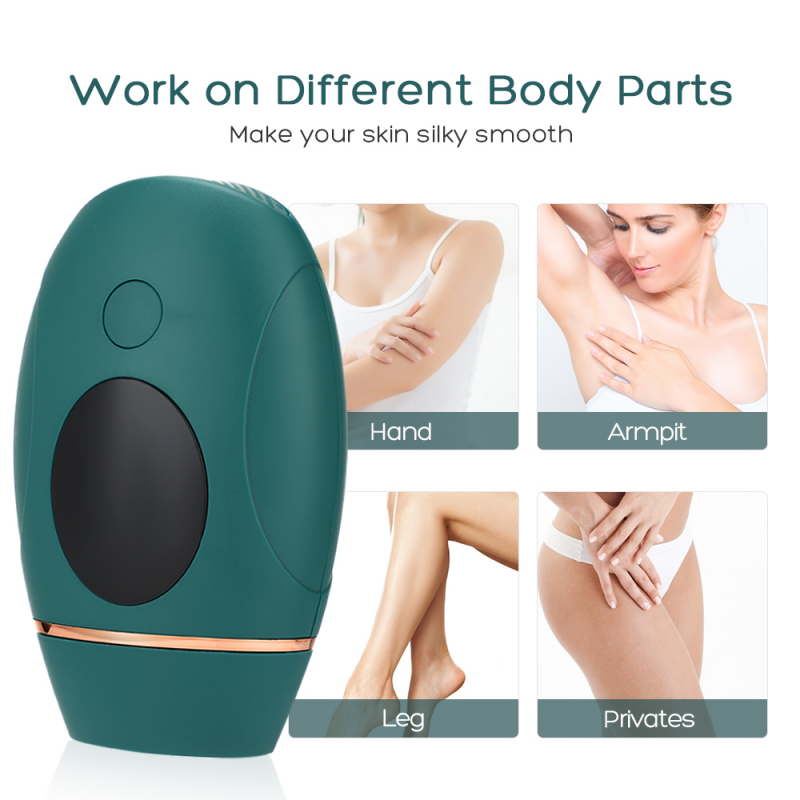 IPL Hair Removal Laser Epilator 900000 Flash Shaving And Hair Removal 8 Levels Permanent Epilator For Women Men Shaver Trimmer