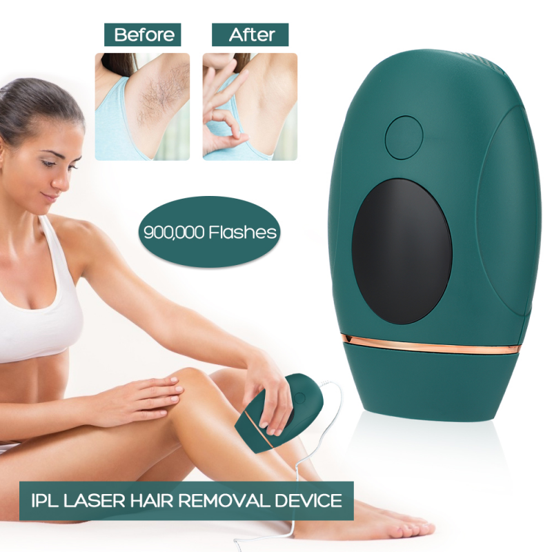 IPL Hair Removal Laser Epilator 900000 Flash Shaving And Hair Removal 8 Levels Permanent Epilator For Women Men Shaver Trimmer