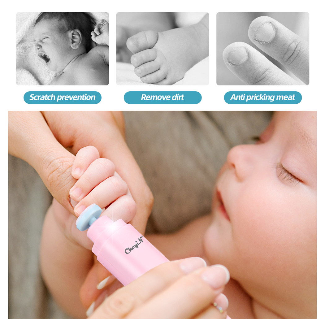 New Arrival Electric Baby Nail Trimmer Kid Nail Polisher Tool Infant Manicure Pedicure Easy to Nail Filer Clipper For Newborn Adult