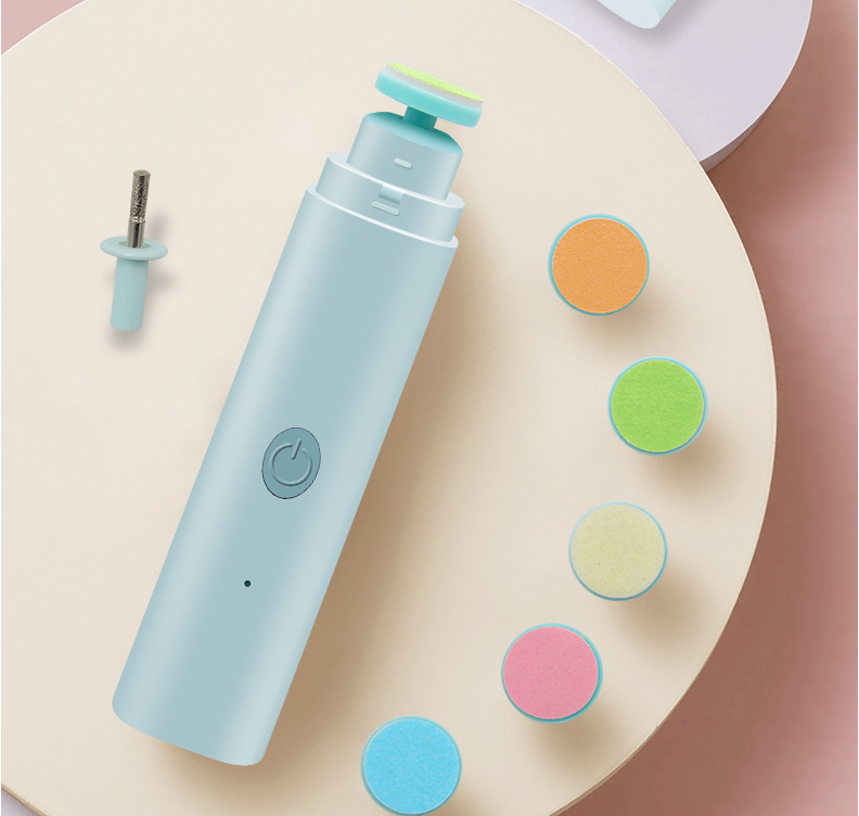 New Arrival Electric Baby Nail Trimmer Kid Nail Polisher Tool Infant Manicure Pedicure Easy to Nail Filer Clipper For Newborn Adult