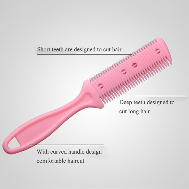 New Arrival Hair Cut Styling Barber Scissor Razor Magic Blade Comb Hairdressing Tool Kit 1PCS Top Quality Double-Sided Knife Hair Scissors