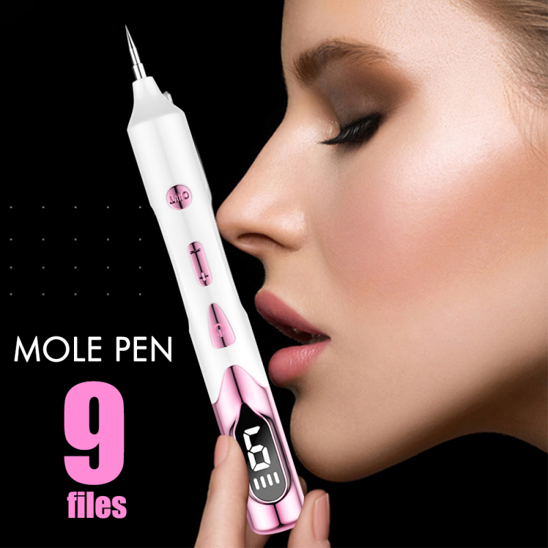 New Arrival 9 Levels LCD Laser Plasma Pen Mole Tattoo Freckle Wart Tag Removal Pen Dark Spot Remover For Face Skin Care Tools Beauty Machine