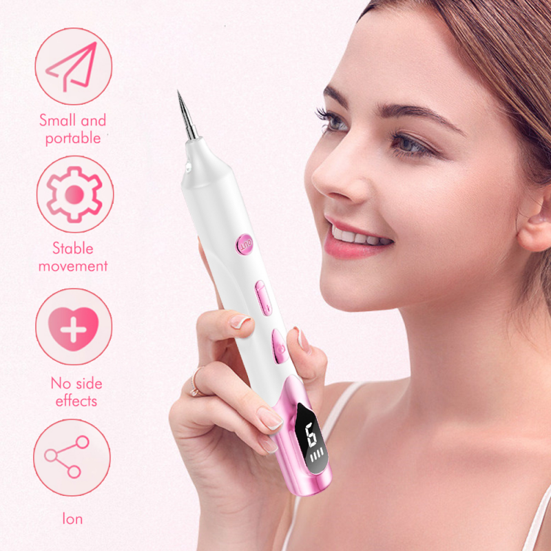 New Arrival 9 Levels LCD Laser Plasma Pen Mole Tattoo Freckle Wart Tag Removal Pen Dark Spot Remover For Face Skin Care Tools Beauty Machine