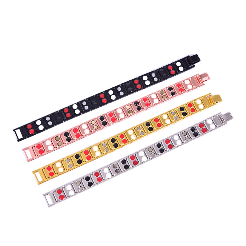Men's Bracelets Energy Magnetic Tourmaline Bracelet Health Care Jewelry For Women Bracelets Bangle Slimming Product