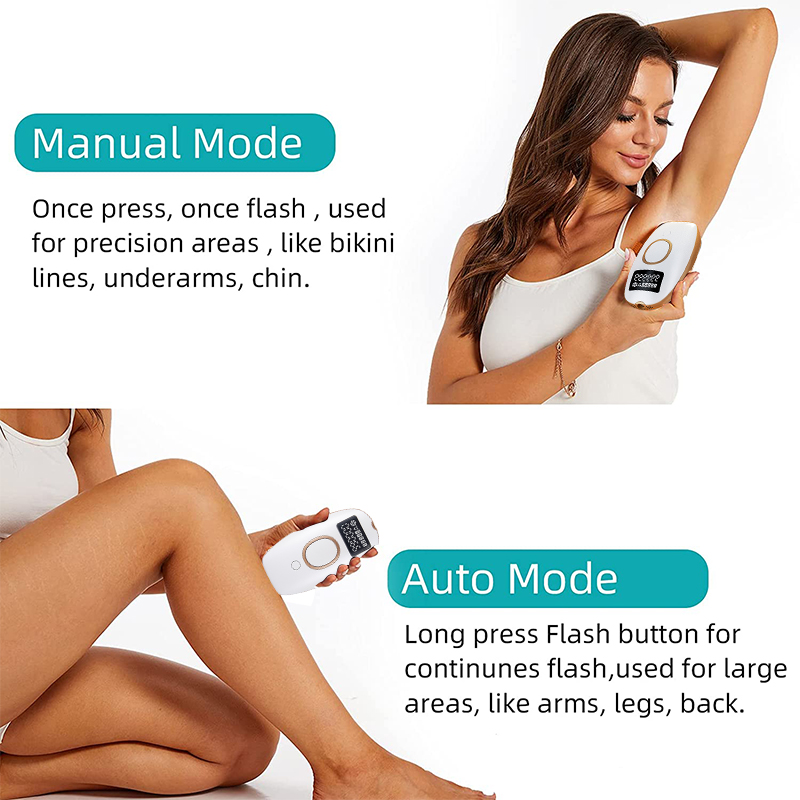 New Arrival Laser Epilator 990,000 Flashes IPL Hair Removal Women Shaver Laser Permanent Epilator Women Painless Photoepilator