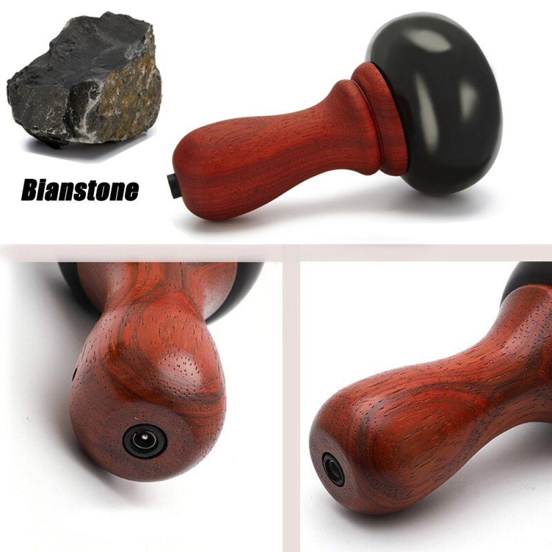 Hot Stone Electric Gua Sha Massager Natural Stone Needle Guasha Scraping Back Neck Face Massage Relax Muscles Skin Lift Care Spa