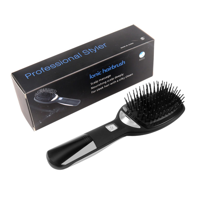 Electric ionic brush massage hair New Ionic Hairbrush Portable Hair Comb Anti-Static Anti Frizz Negative Ions Scalp Massage Comb Hair Styling Tool Electric ionic brush massage hair New Ionic Hairbrush