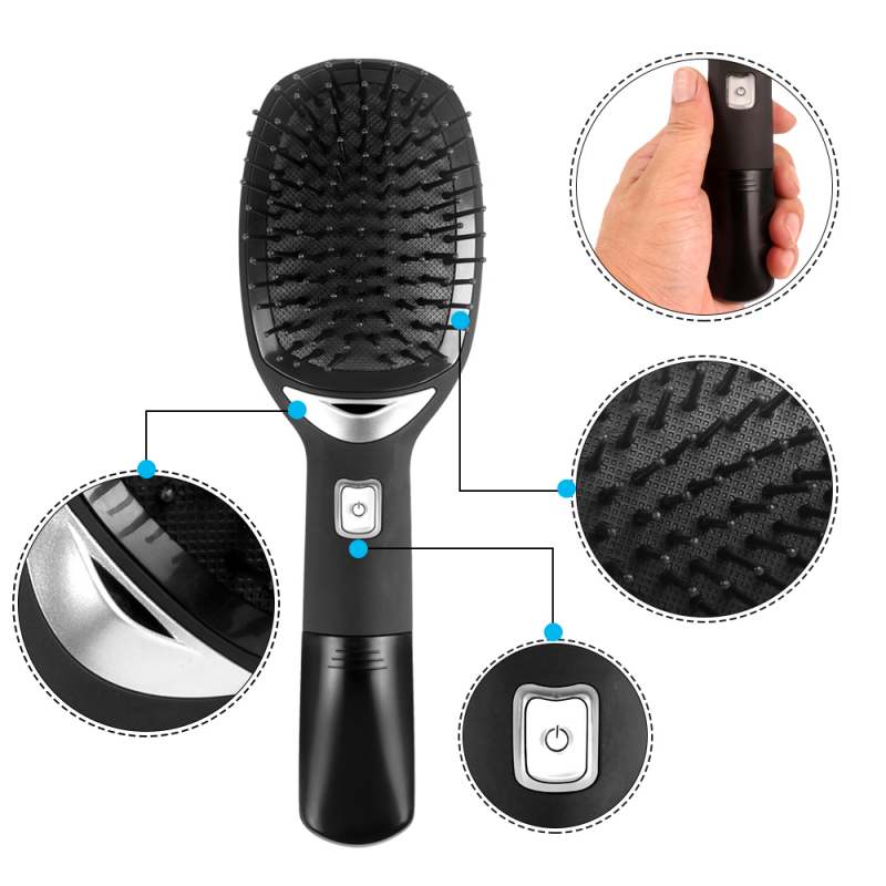 Electric ionic brush massage hair New Ionic Hairbrush Portable Hair Comb Anti-Static Anti Frizz Negative Ions Scalp Massage Comb Hair Styling Tool Electric ionic brush massage hair New Ionic Hairbrush