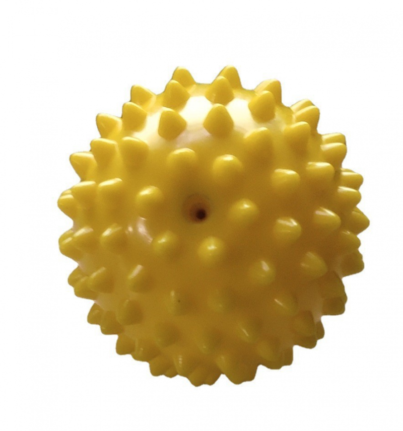Exercise Balls Durable PVC Spiked Massage Ball Trigger Point Massage Ball Sport Fitness Hand Foot Pain Relief Relieve Plantar Fasciitis Hedgehog 7cm