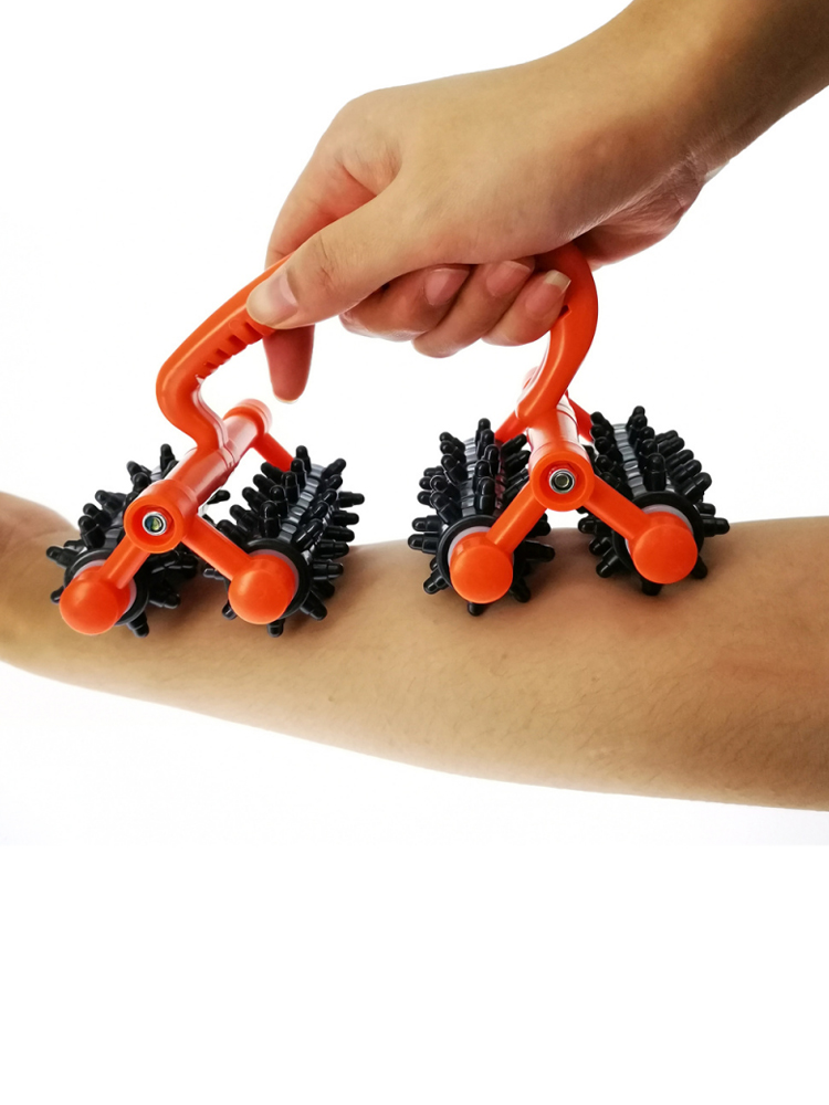 Massager Wheel Roller Pain Relief Cellulite Treatment Body Care Promote Blood Circulation Neck Waist Back Massage Tool