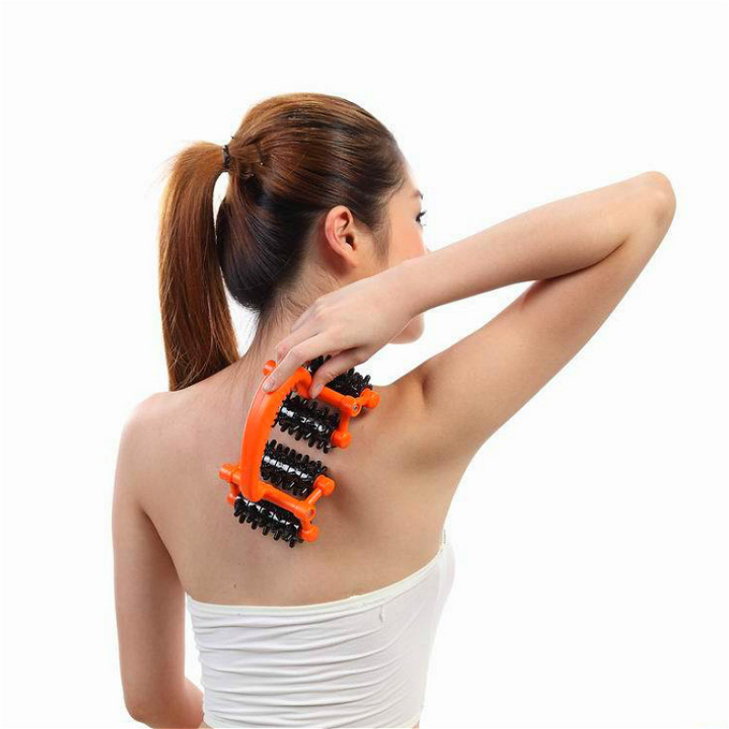 Massager Wheel Roller Pain Relief Cellulite Treatment Body Care Promote Blood Circulation Neck Waist Back Massage Tool