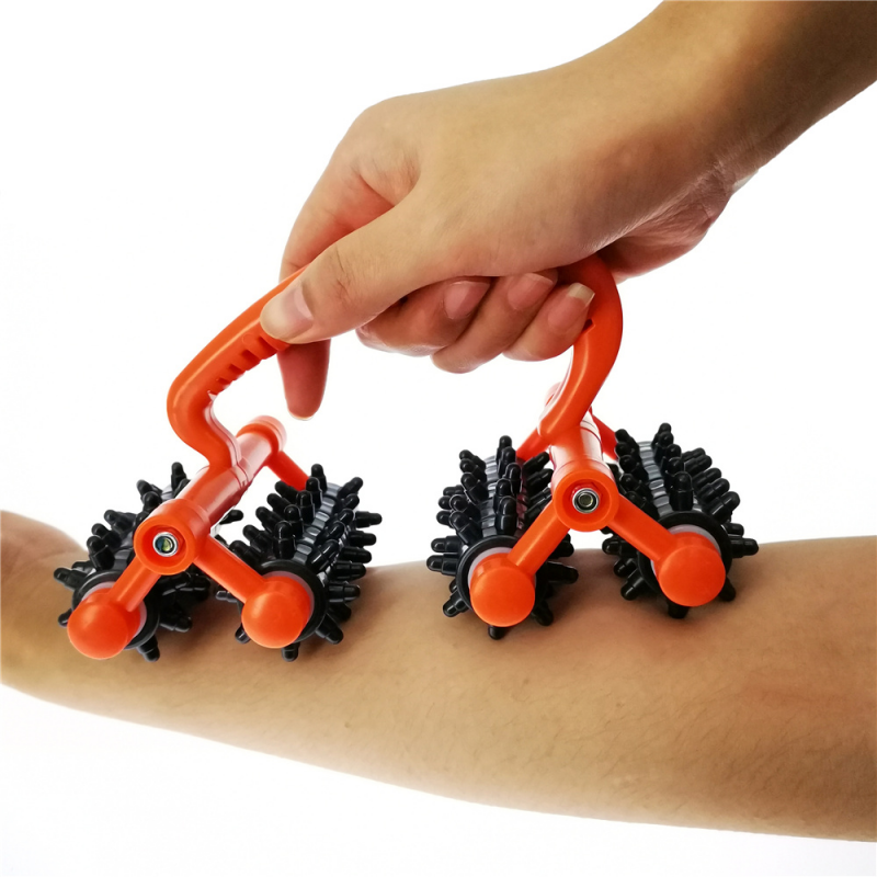 Massager Wheel Roller Pain Relief Cellulite Treatment Body Care Promote Blood Circulation Neck Waist Back Massage Tool