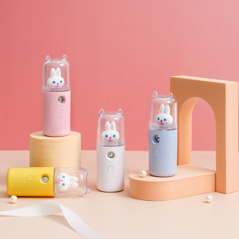 Nano Mist Facial Sprayer Mini USB Charging Summer Cool Beauty Tools Humidifier Nebulizer Summer Face Steamer Skin Care