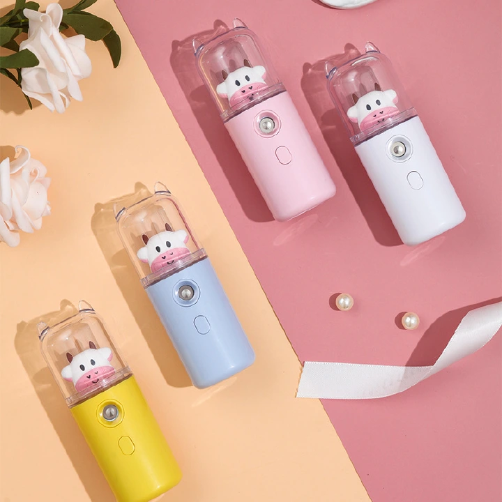 Nano Mist Facial Sprayer Mini USB Charging Summer Cool Beauty Tools Humidifier Nebulizer Summer Face Steamer Skin Care