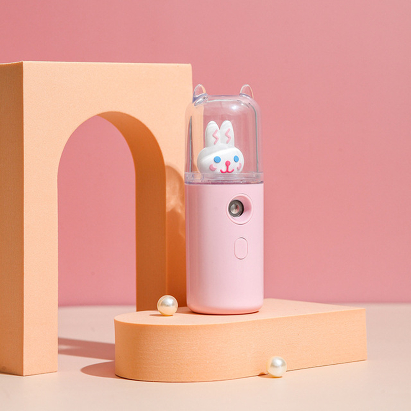 Nano Mist Facial Sprayer Mini USB Charging Summer Cool Beauty Tools Humidifier Nebulizer Summer Face Steamer Skin Care