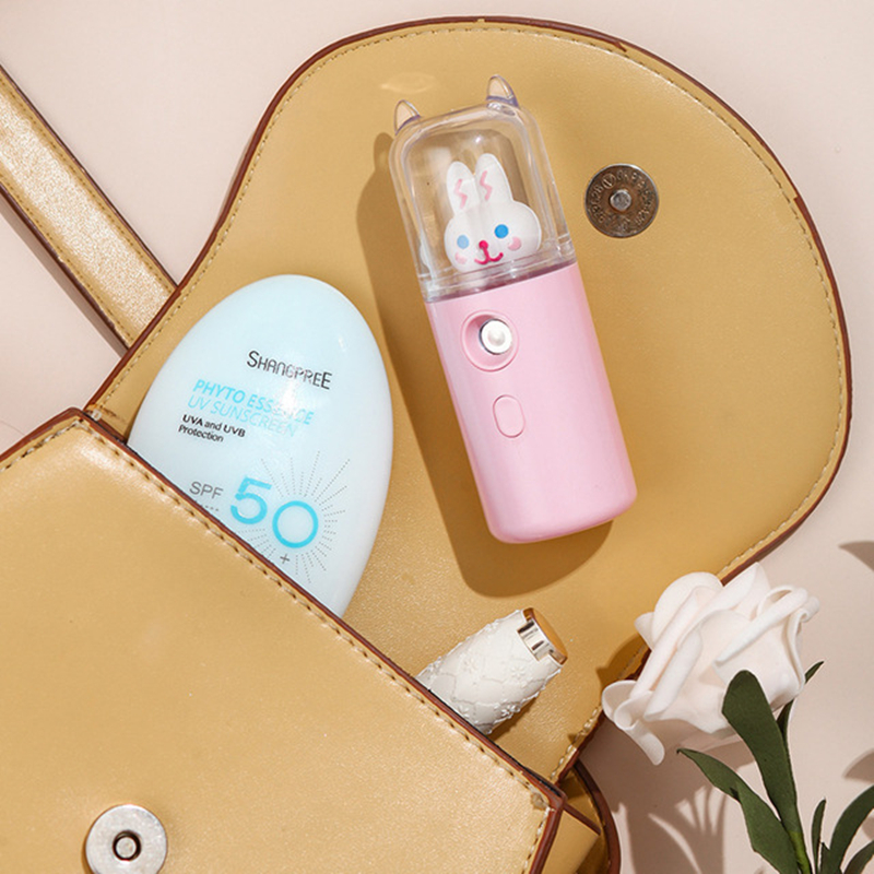 Nano Mist Facial Sprayer Mini USB Charging Summer Cool Beauty Tools Humidifier Nebulizer Summer Face Steamer Skin Care