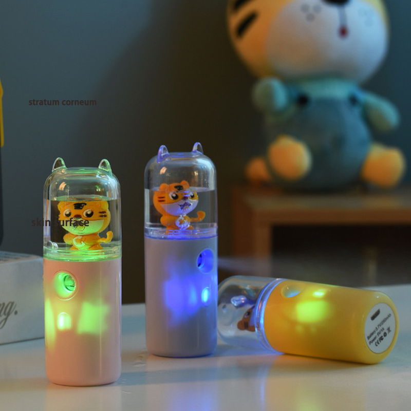 Nano Mist Facial Sprayer Mini USB Charging Summer Cool Beauty Tools Humidifier Nebulizer Summer Face Steamer Skin Care