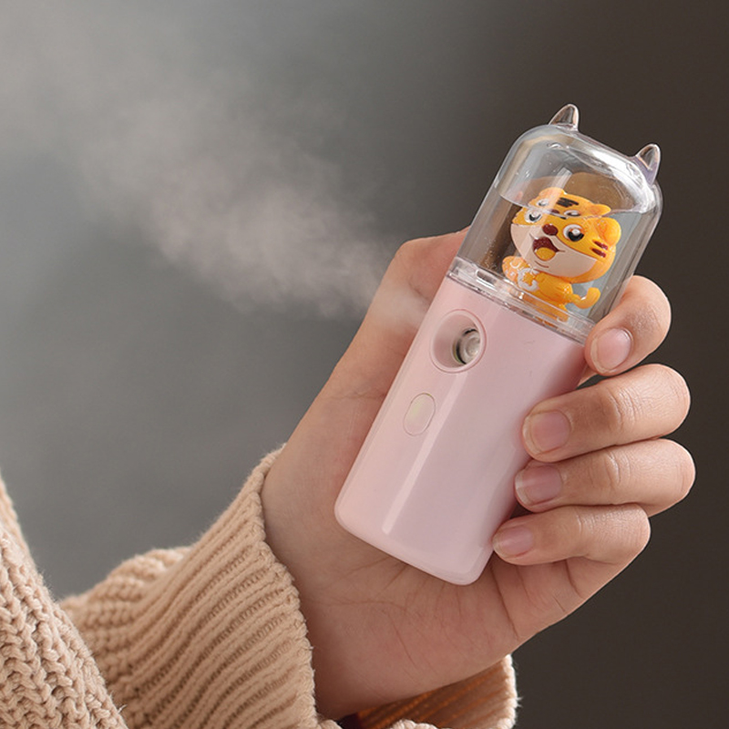 Nano Mist Facial Sprayer Mini USB Charging Summer Cool Beauty Tools Humidifier Nebulizer Summer Face Steamer Skin Care