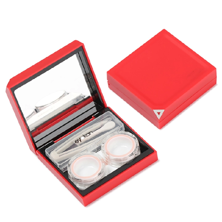 Magnetic Contact Lens Case Storage Plastic Unisex Travel Holder Portable Fashion Eyeglasses Storage Glasses Lenses Box