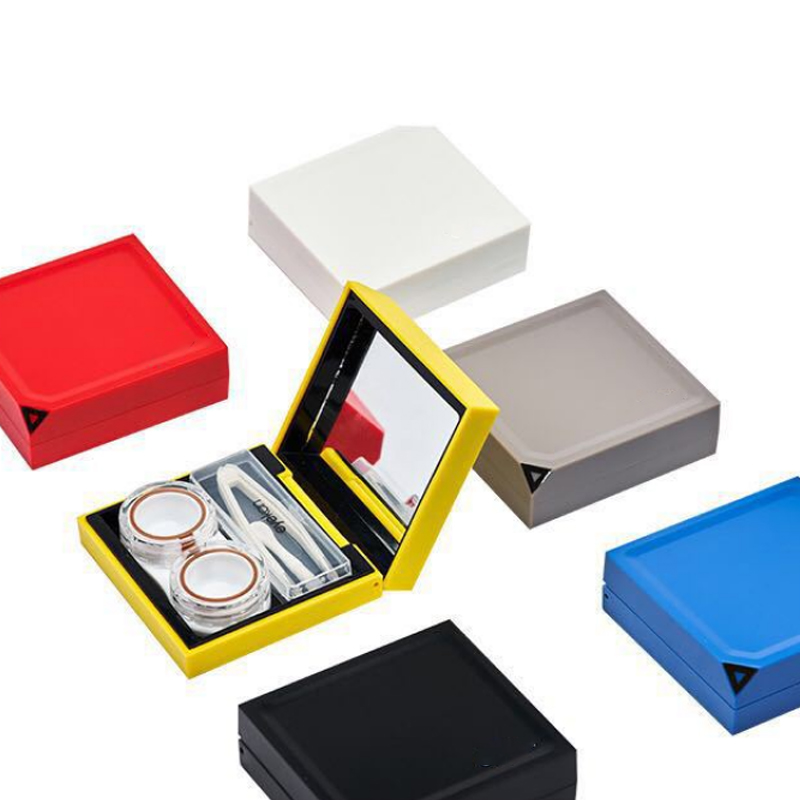 Magnetic Contact Lens Case Storage Plastic Unisex Travel Holder Portable Fashion Eyeglasses Storage Glasses Lenses Box