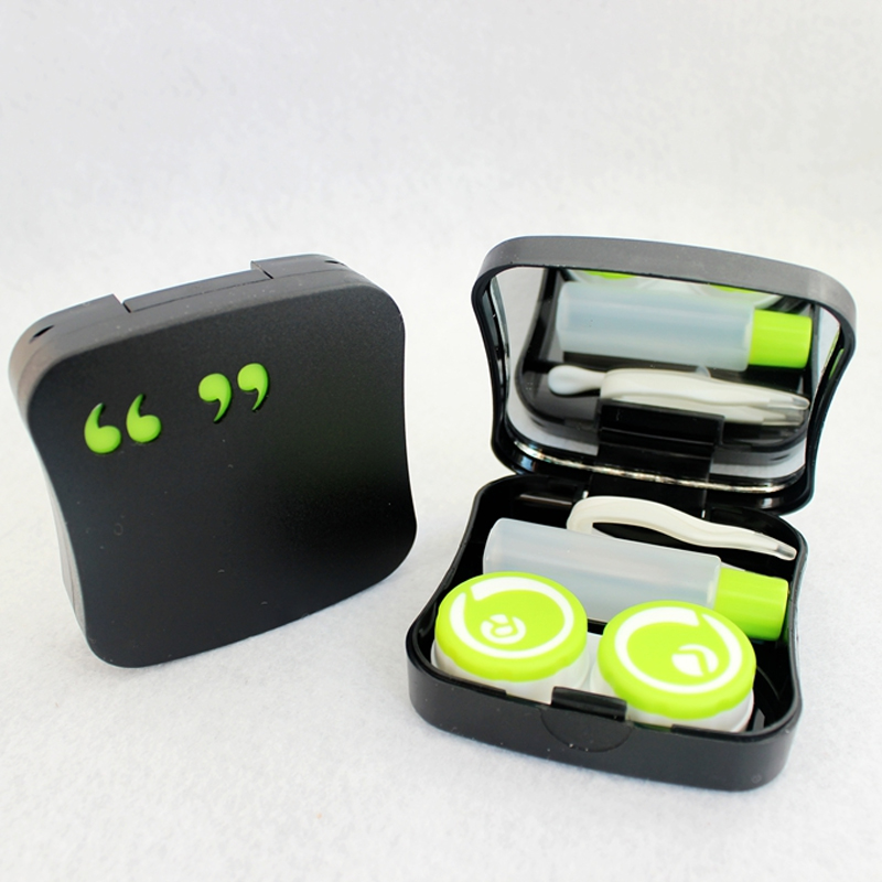New Arrival Portable Holder Contact Lens Case with Mirror Lenses Box for Travel Container