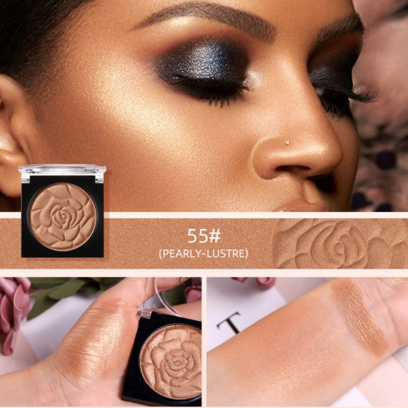 New Arrival Face Mineral Blush Baked Powder Palette Shimmer Matte Blushes Powder Women Facial Contour Shadow Pigment Blusher Cosmestics