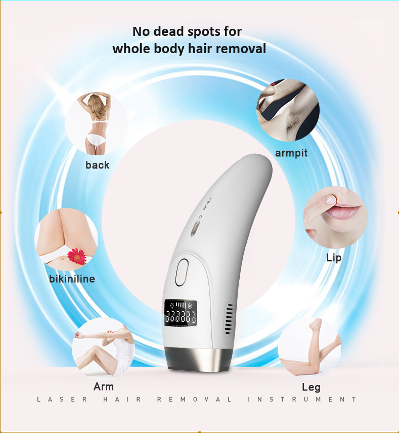 999,900 Flashes IPL Laser Hair Removal for Women and men Permanent Painless At-Home Device for Bikini Armpit Lips Leg
