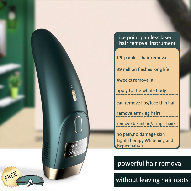 999,900 Flashes IPL Laser Hair Removal for Women and men Permanent Painless At-Home Device for Bikini Armpit Lips Leg