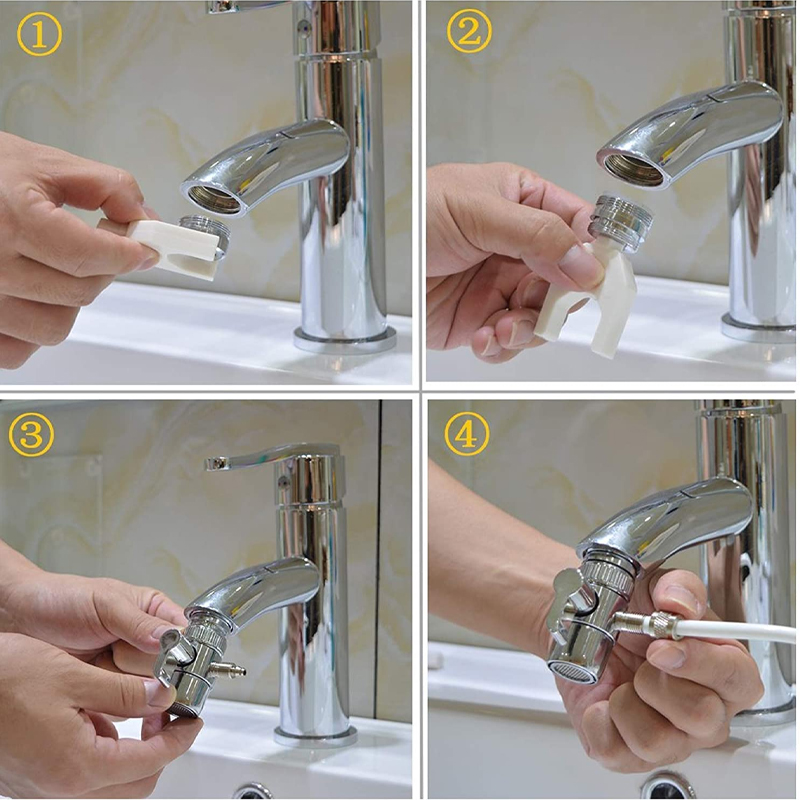 Faucet Oral Irrigator Water Dental Flosser Toothbrush Irrigation SPA Teeth Cleaning Switch Jet Family Water Floss