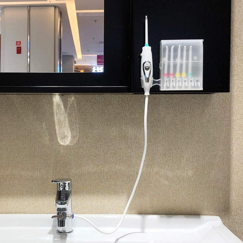 Faucet Oral Irrigator Water Dental Flosser Toothbrush Irrigation SPA Teeth Cleaning Switch Jet Family Water Floss
