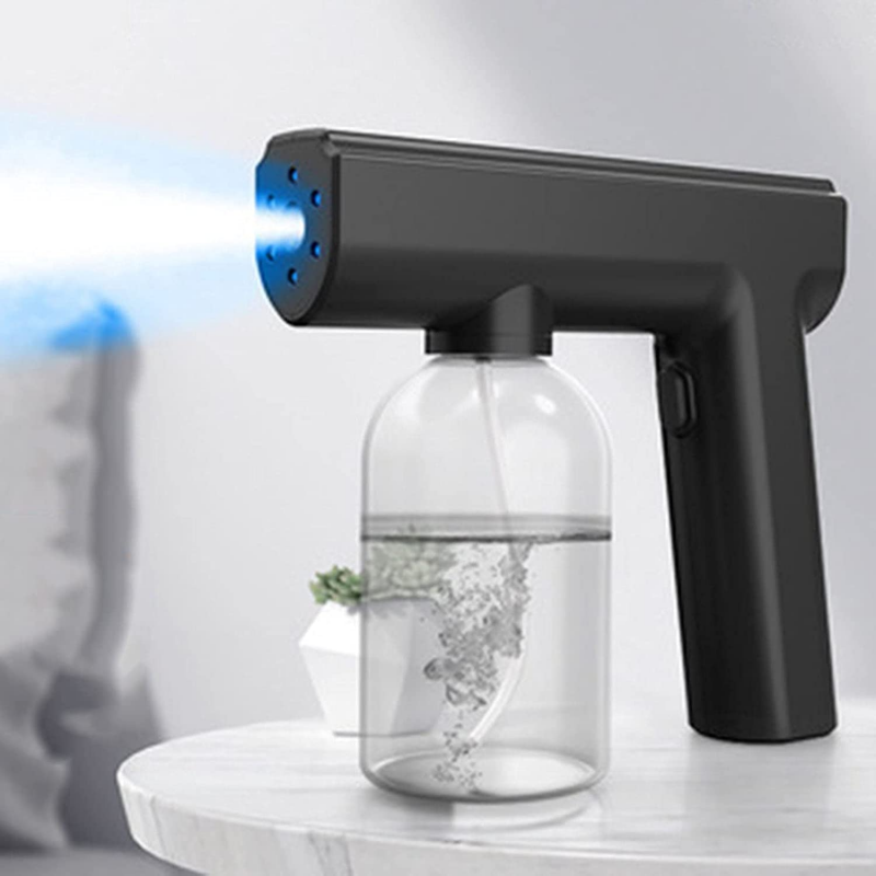 300ml Hand-held Atomizer Spray Gun Nano Mist Sprayer Santitizer Machine Cordless Electric ULV Fogger For Office Garden Sprayer