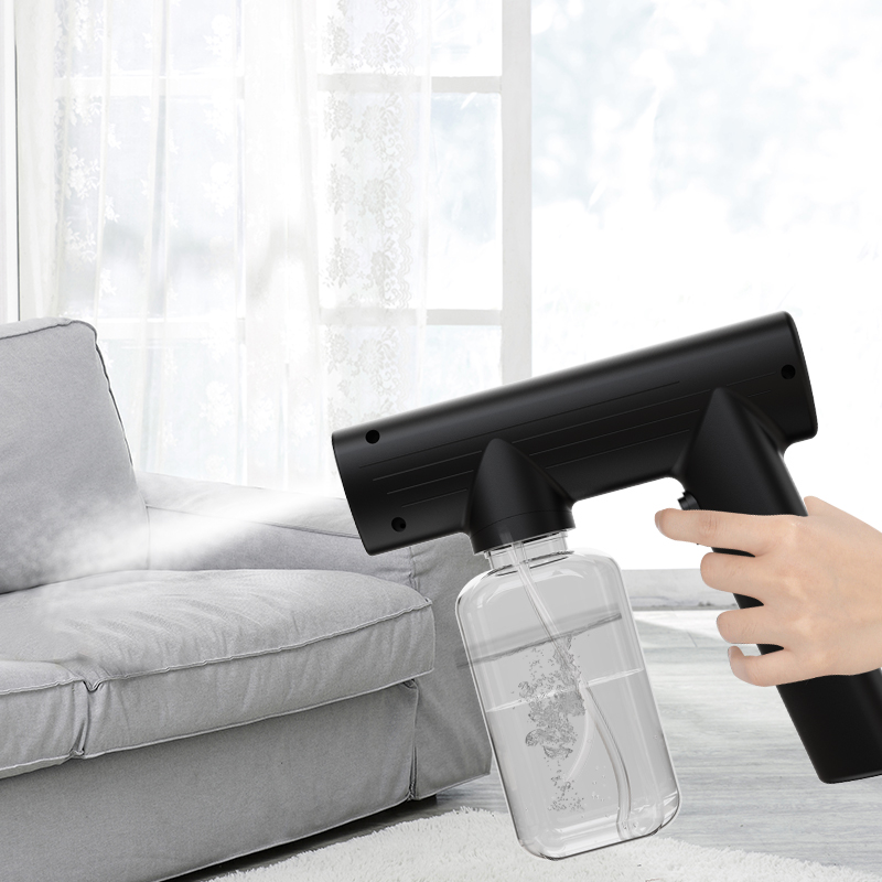 300ml Hand-held Atomizer Spray Gun Nano Mist Sprayer Santitizer Machine Cordless Electric ULV Fogger For Office Garden Sprayer