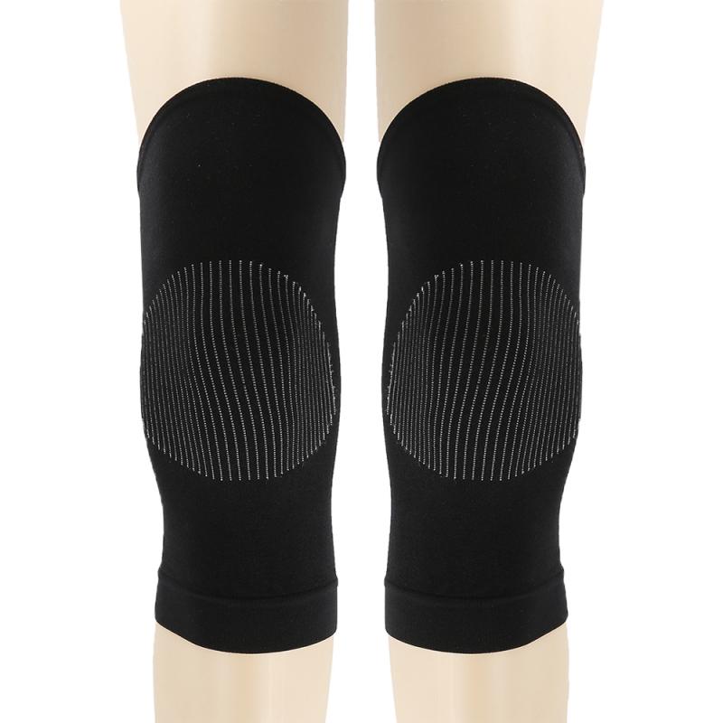 New Arrival 1 Pair Elastic Sports Kneepad Fitness Kneeling Pad Knee Brace Support Protectors Suitable for Fitness Basketball Cycling