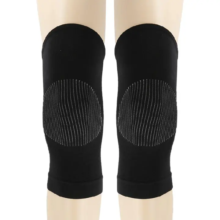 New Arrival 1 Pair Elastic Sports Kneepad Fitness Kneeling Pad Knee Brace Support Protectors Suitable for Fitness Basketball Cycling