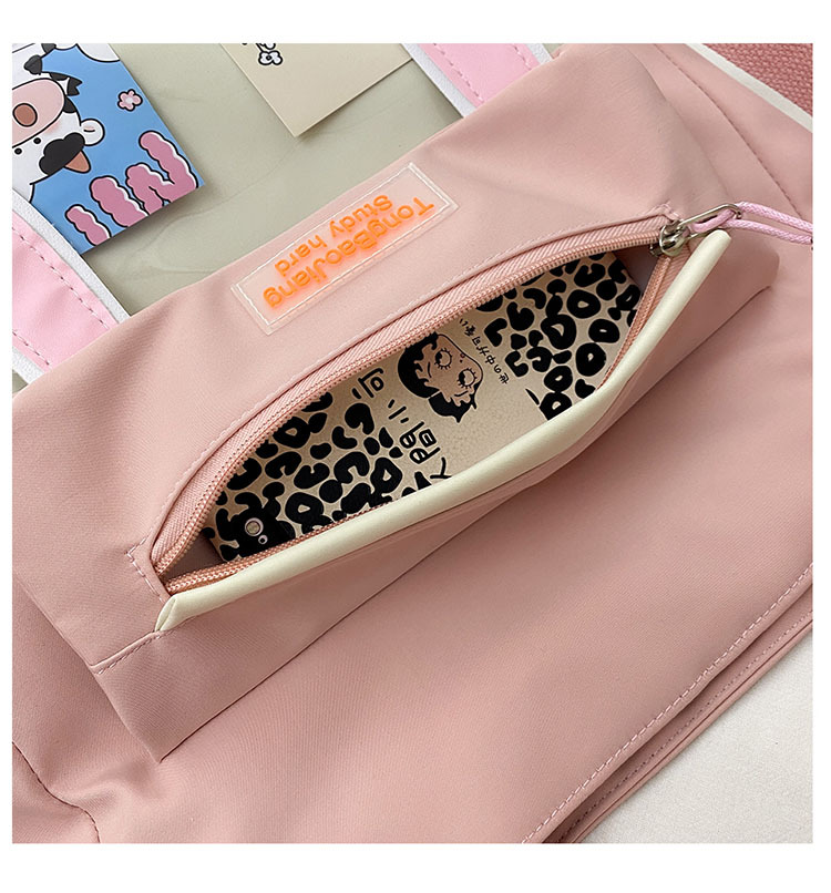 Handbags For Girls Ladies Women Multi-pocket design Shoulder Tote Bag Zipper Canvas Large Capacity Female Crossbody Bags