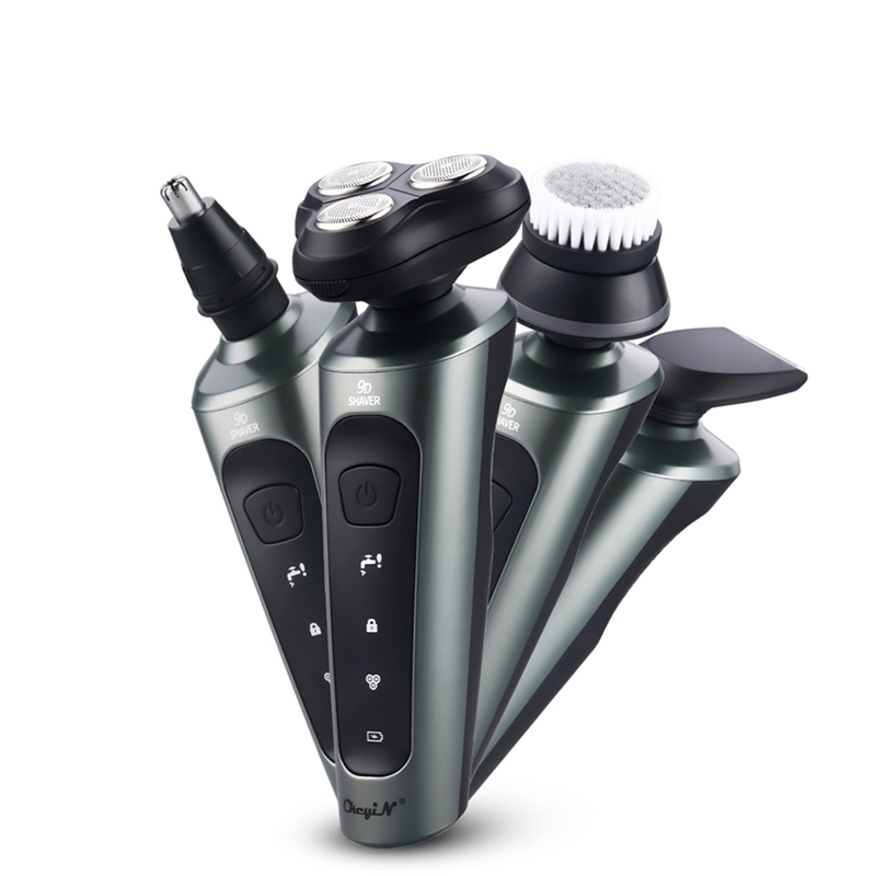 New Arrival 4 in 1 Multifunctional Electric Shaver Beard Nose Trimmer Waterproof Electric Razor Rechargeable Shaver For Men